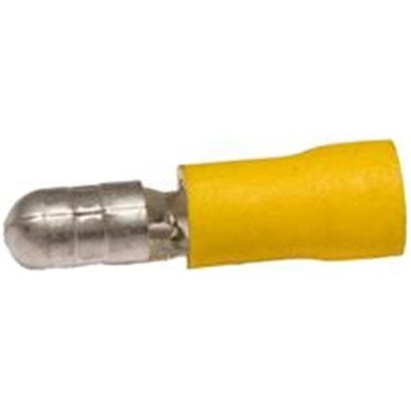 DOOMSDAY Vinyl Insulated Bullet Disconnects - 12-10 Wire;.197 Bullet; Pack Of 100 DO99429